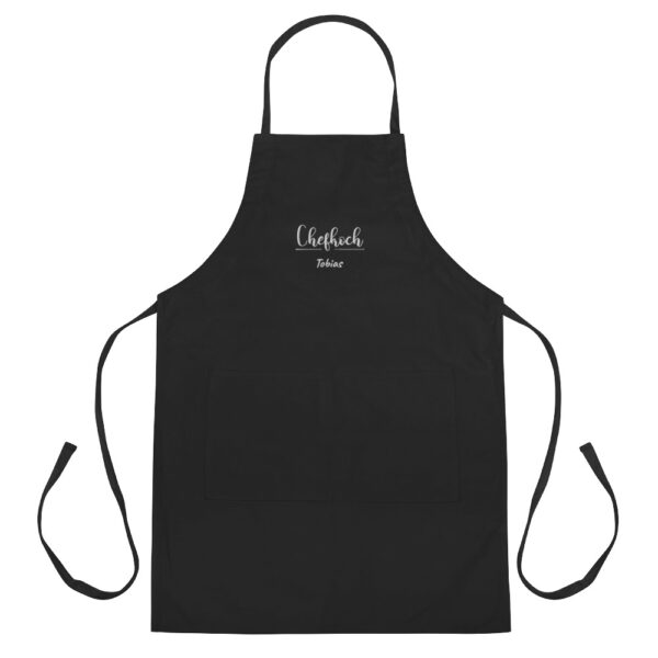 Bestickte Schürze “Chefkoch + Name”