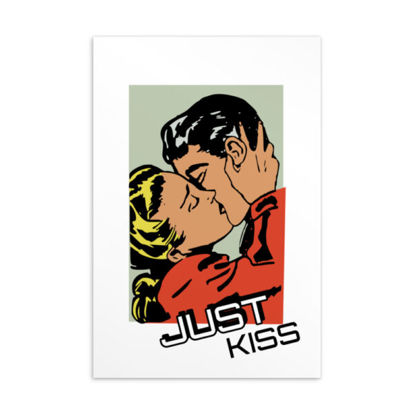Postkarte “Just Kiss”