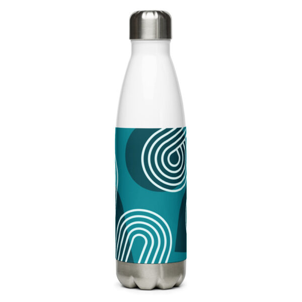 Edelstahl Trinkflasche “Blaue Linien”