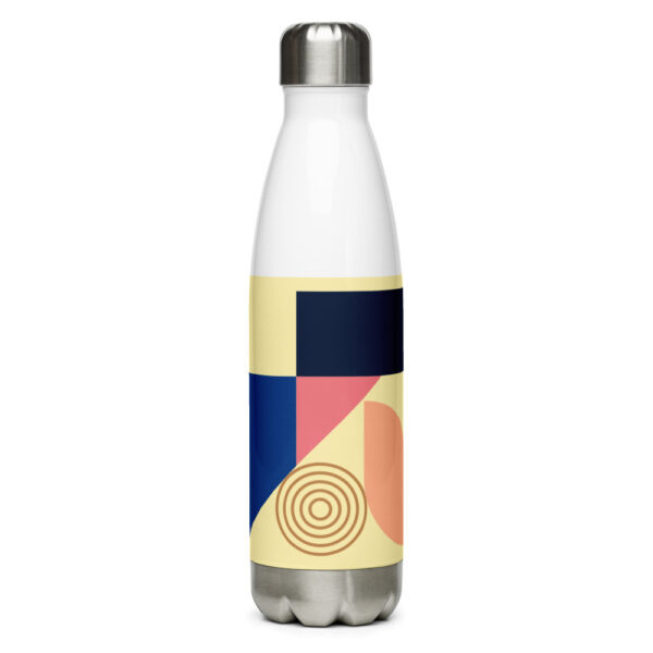 Edelstahl Trinkflasche “Abstrakte Formen”
