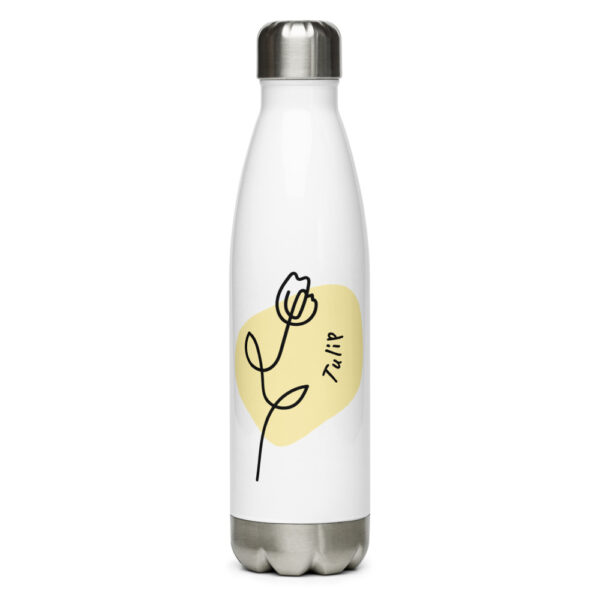Edelstahl Trinkflasche “Blume”