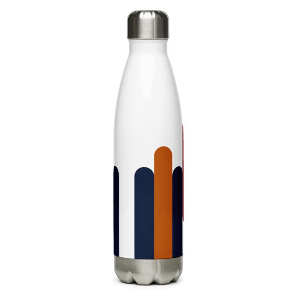 Edelstahl Trinkflasche “Abstrakte Linien”