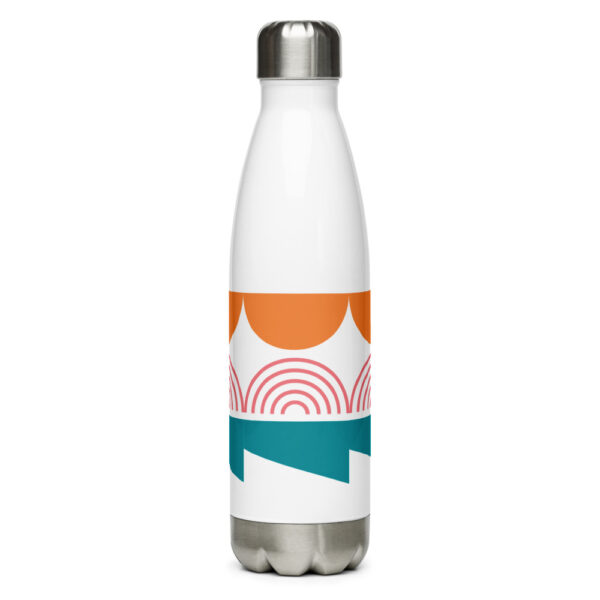 Edelstahl Trinkflasche “Bunte Formen”