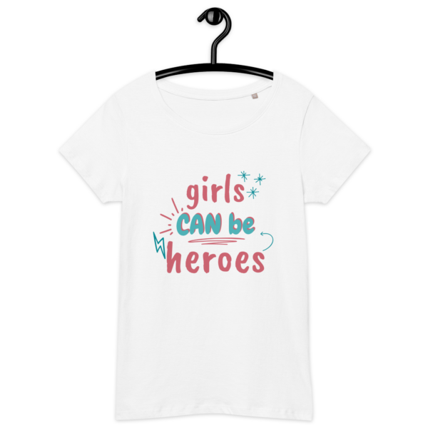 Basic Bio-T-Shirt – Girls can be heroes