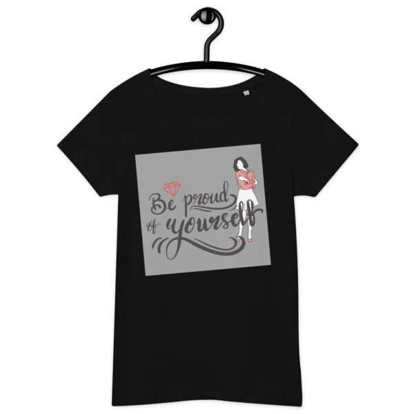 Basic Bio-T-Shirt – “be proud”